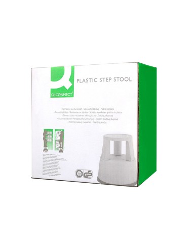 TABURETE Q-CON.RUEDAS RETR.ES TRES RUEDAS DOS NIVELES NEGRO