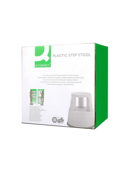 TABURETE Q-CON.RUEDAS RETR.ES TRES RUEDAS DOS NIVELES NEGRO