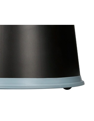 TABURETE Q-CON.RUEDAS RETR.ES TRES RUEDAS DOS NIVELES NEGRO