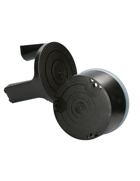 TABURETE Q-CON.RUEDAS RETR.ES TRES RUEDAS DOS NIVELES NEGRO