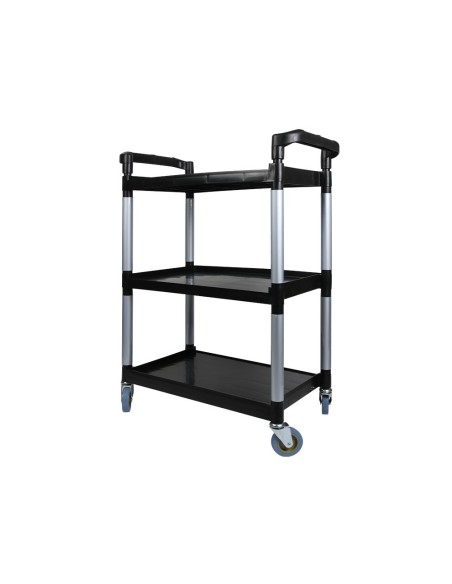 CARRO MULTIFUNCIONAL Q-C/3 ESTANTES ACERO INOXIDABLE 830x420x970 MM