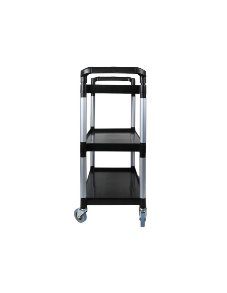CARRO MULTIFUNCIONAL Q-C/3 ESTANTES ACERO INOXIDABLE 830x420x970 MM