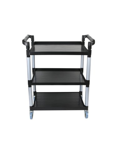 CARRO MULTIFUNCIONAL Q-C/3 ESTANTES ACERO INOXIDABLE 830x420x970 MM