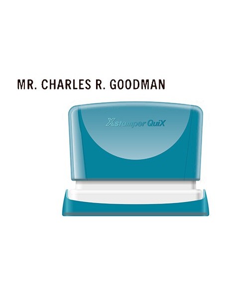 SELLO XSTAMPER QUIX PERSO.NG.4X60MM Q-05