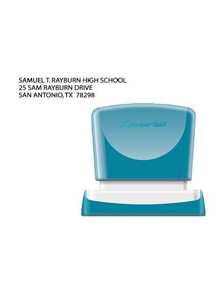 SELLO XSTAMPER QUIX PERSO.NG.14X60MM Q-14