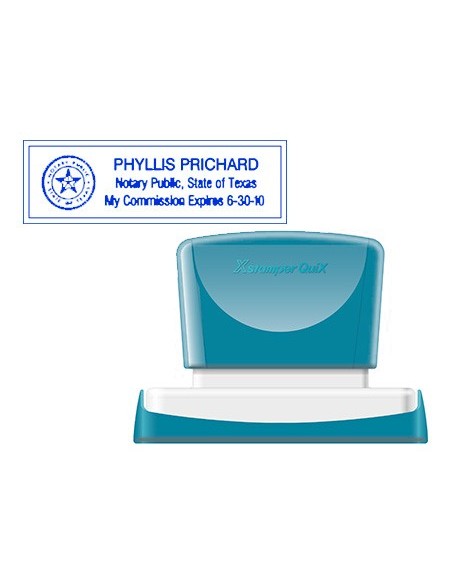 SELLO XSTAMPER QUIX PERSO.AZ.22X69MM Q-18