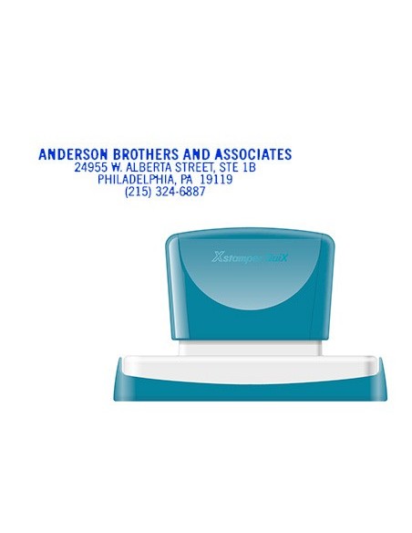 SELLO XSTAMPER QUIX PERSO.AZ.16X83MM Q-26