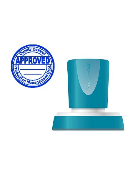 SELLO XSTAMPER QUIX PERSO.AZ.RED 38MM Q-53