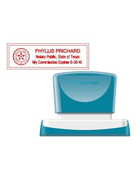 SELLO XSTAMPER QUIX PERSO.RJ.22X69MM Q-18