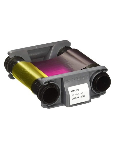 CINTA IMPRESORA TARJETA BADGY 100 IMPRESIONES