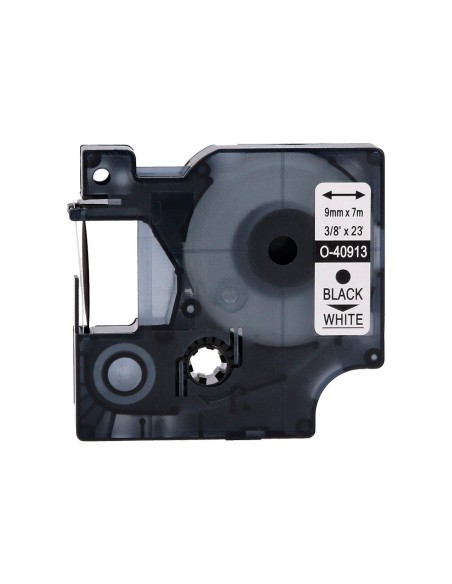 CINTA Q-CON. DYMO 1000 9MMX7MT NG./BL. D1 COMP.