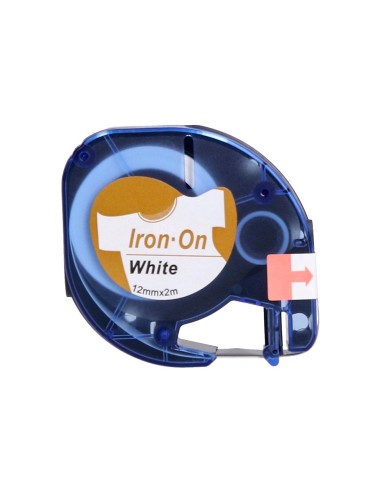 CINTA Q-CON.12MM X 2MT NG./BL. ROPA MAQUINA LETRATAG