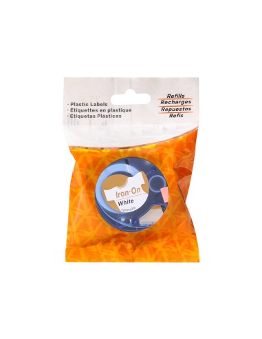 CINTA Q-CON.12MM X 2MT NG./BL. ROPA MAQUINA LETRATAG