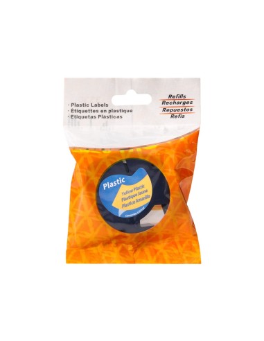 CINTA Q-CON.12MM X 4MT NG./AM. MAQUINA LETRATAG