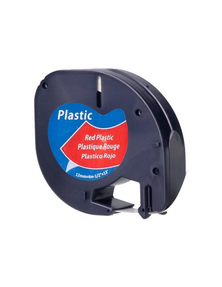 CINTA Q-CON.12MM X 4MT NG./RJ. COSMICO MAQUINA LETRATAG