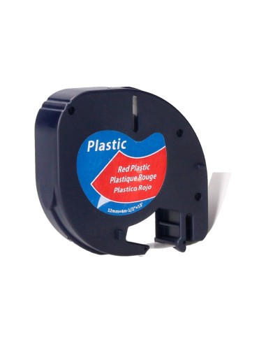 CINTA Q-CON.12MM X 4MT NG./RJ. COSMICO MAQUINA LETRATAG