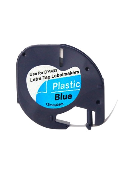 CINTA Q-CON.12MM X 4MT NG.-ULTRA AZ. MAQUINA LETRATAG