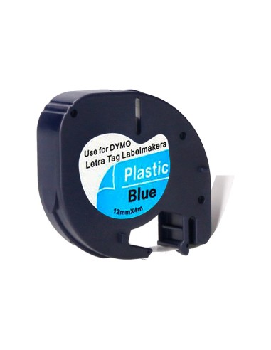 CINTA Q-CON.12MM X 4MT NG.-ULTRA AZ. MAQUINA LETRATAG