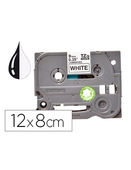 CINTA Q-CON.TZE-231 BL./NG. 12MMX8MT. COMP.