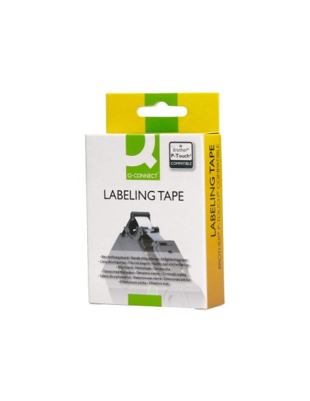 CINTA Q-CON.TZE-231 BL./NG. 12MMX8MT. COMP.