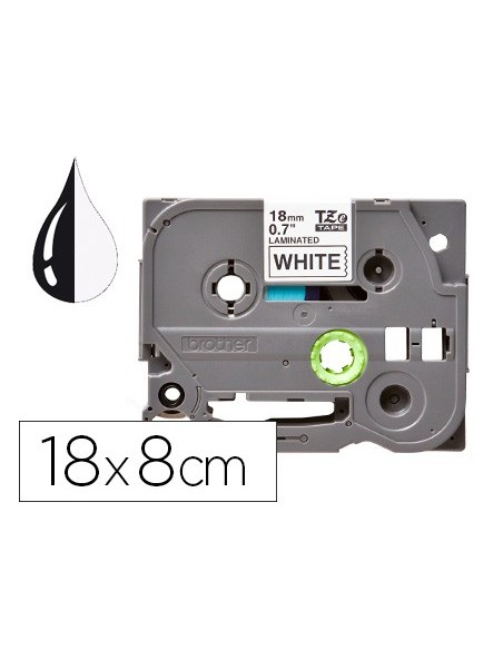 CINTA Q-CON.TZE-241 BL.-NEGRO 18MM LONGITUD 8 MT