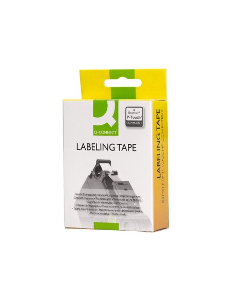 CINTA Q-CON.TZE-241 BL.-NEGRO 18MM LONGITUD 8 MT