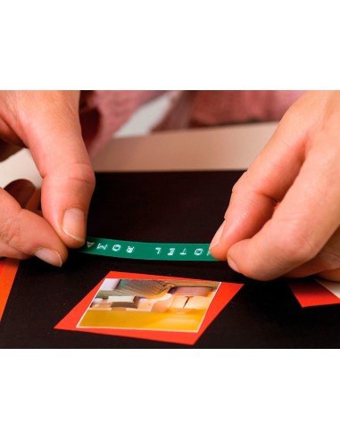 CINTA DYMO 3D 9MM X 3MT ROTULADORA OMEGA/JUNIOR AZ./NG./RJ. 3 UD.