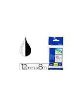 TZE-231 CINTA BROTHER NG./BL. 12MMX8MT. 2