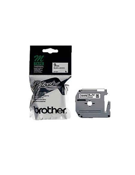 MK-221 CINTA BROTHER BL./NG. 9MMX8MT.