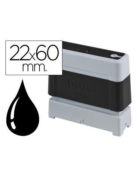 SELLO AUTOMATICO BROTHER 22MM X 60MM NG.