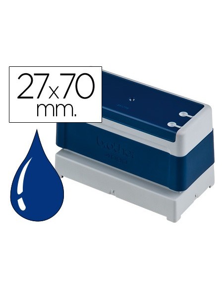 SELLO AUTOMATICO BROTHER 27MM X 70MM AZ.