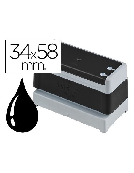 SELLO AUTOMATICO BROTHER 34MM X 58MM NG.