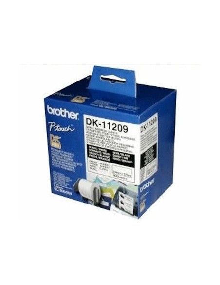 DK-11209 ETIQUETAS BROTHER BL. 62X29MM 800 UDS.