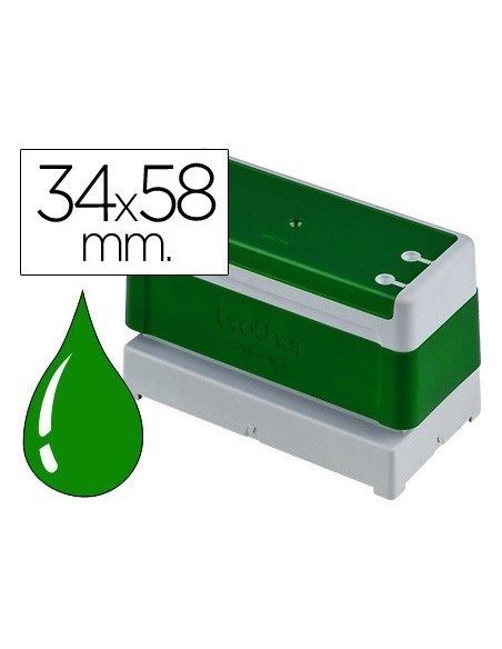 SELLO AUTOMATICO BROTHER 34MM X 58MM VE.