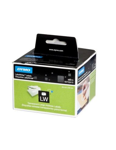 ETIQUETA ADH. DYMO 99013 89X36MM 260UD. IMP400 PLASTICO