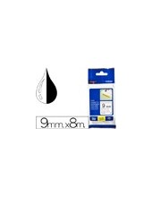 TZE-S221 CINTA BROTHER BL./NG. 9MMX8MT.SUPERADH. 2