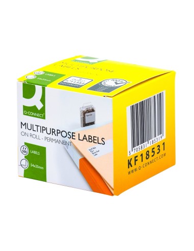 ETIQUETA ADH. Q-CON. DYMO 11352 54X22MM 500 UD. COMP.