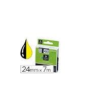 CINTA DYMO 53718 24MMX7MT NG./AM. D1 2