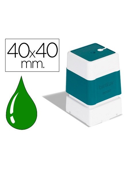 SELLO AUTOMATICO BROTHER 40MM X 40MM VE.