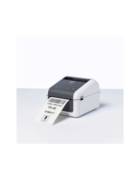 IMPRESORA ETIQ/TICKETS BROTHER TD4210D TERMICA USB 2.0 127MM/S 104MM