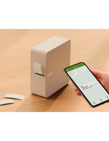 ETIQUETA EPSON LW-C610 ANCHO ETIQUETA 24MM CORTE AUTO. VELOCIDAD