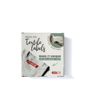 CINTA TEXTIL COLOP TAFETAN TERMO ADH. ANCHO 15MM E-MARK ROLLO 8MT.