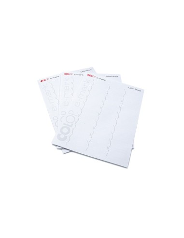 ETIQUETA ADH. COLOP IMRESORA E-MARK PK.DE 300 UD.