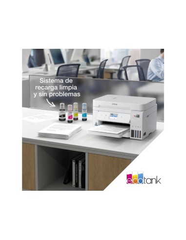 EPSON ECOTANK ET-4856 TINTA 33PPM SCANER COPIA FAX BAND.ENTRADA 250H.