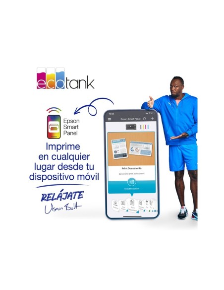 EPSON ECOTANK ET-2870 TINTA A4 33 PPM NG./ 15 PPM WIFI ESCANER