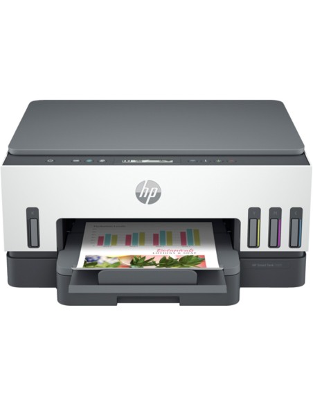 HP SMART TANK 7005 CARTUCHO A4 WIFI 20PPM NG.16PPM ESCANER COPIA FAX