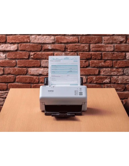 ESCANER BROTHER ADS-4300N DOBLE CARA A4 600 PPP 40 PPM USB 2.0