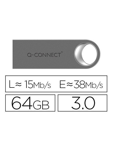 MEMORIA USB 64GB Q-CON. 3.0 FLASH PREMIUM