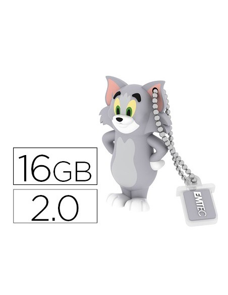 MEMORIA USB 16GB EMTEC 2.0 FLASH TOM