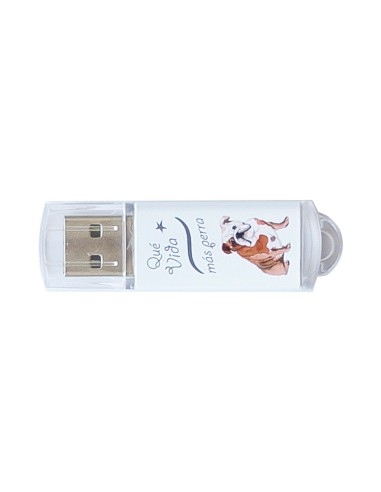 MEMORIA USB TECHONETECH FLASH DRIVE 16GB 2.0 QUE VIDA MAS PERRA